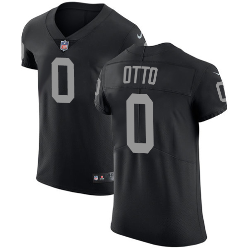 Nike Raiders #00 Jim Otto Black Team Color Men's Stitched NFL Vapor Untouchable Elite Jersey - Click Image to Close